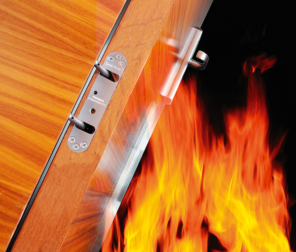 Powermatic controlled concealed jamb-mounted door closers are perfect for fire doors in hotels and many other situations